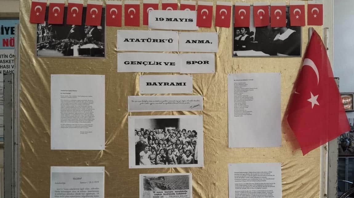 19 Mayıs Atatürk'ü Anma, Gençlik ve Spor Bayramı 